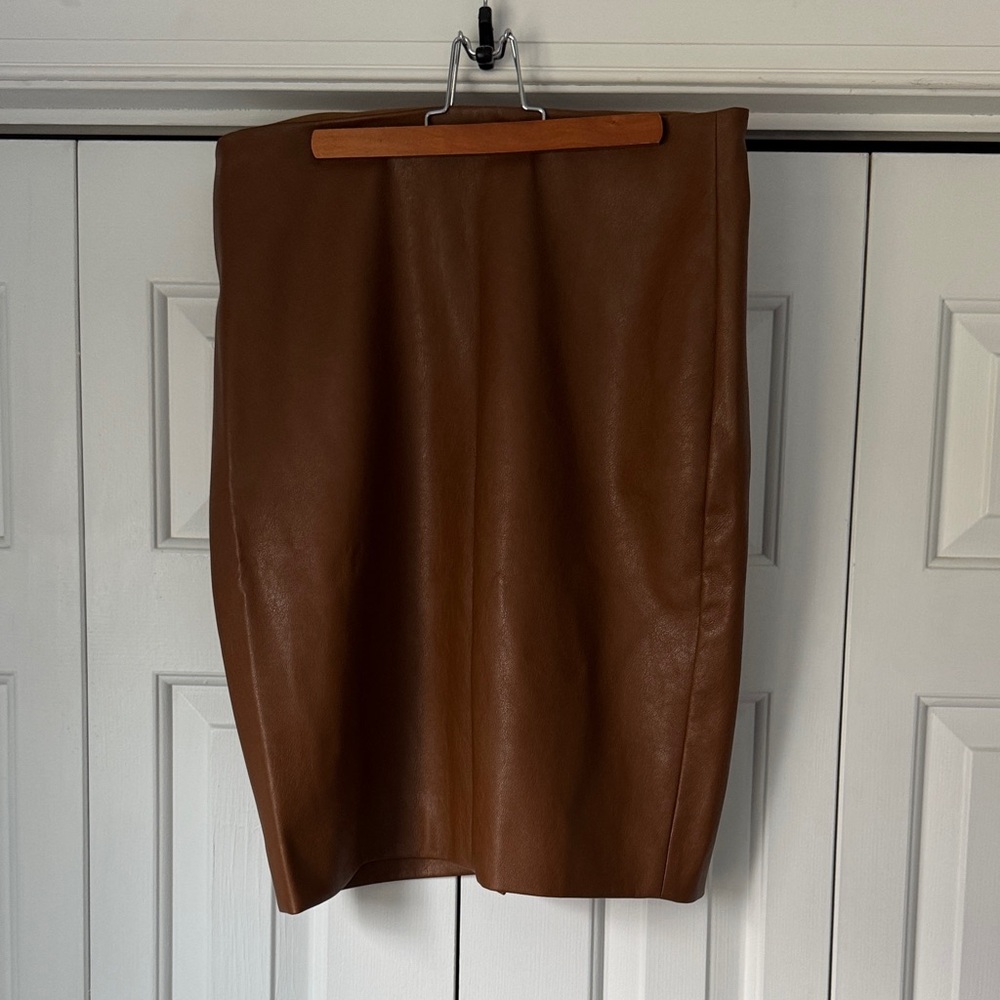 J. Crew Brown Pencil Skirt